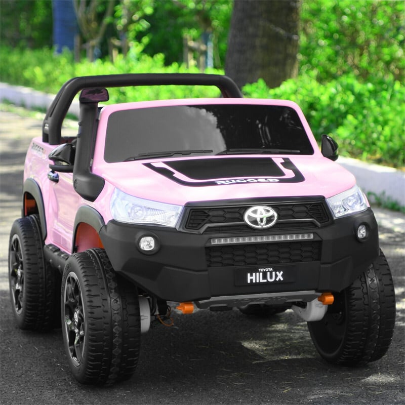 24V Licensed Toyota Hilux Kids Ride Truck 2 Seat 4WD with Remote Control