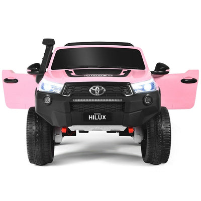 24V Licensed Toyota Hilux Kids Ride Truck 2 Seat 4WD with Remote Control