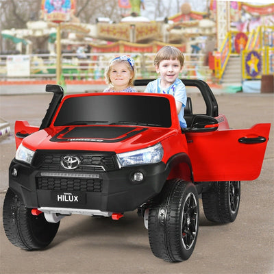 24V Licensed Toyota Hilux Kids Ride Truck 2 Seat 4WD with Remote Control