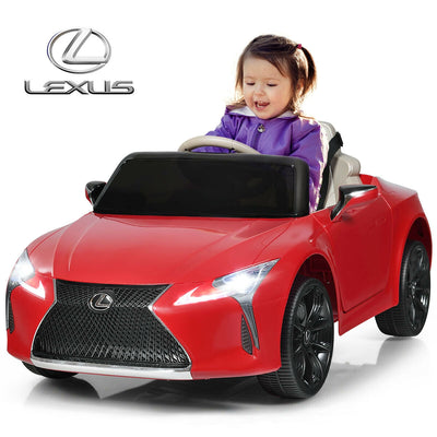 12V Kids Ride Lexus LC500 Licensed Remote Control Electric Vehicle