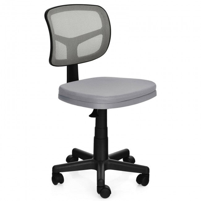 Chairliving - Height Adjustment and Breathable Mesh Armless Office Chair For Wide Application