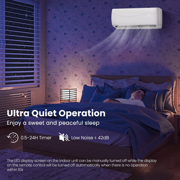 12000 BTU Mini Split Wall-Mounted Air Conditioner