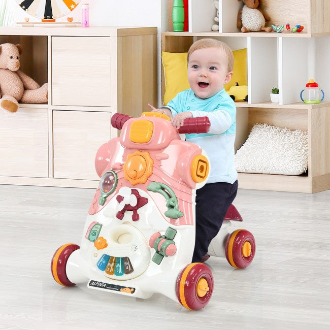 3-in-1 Baby Sit-to-Stand Walker