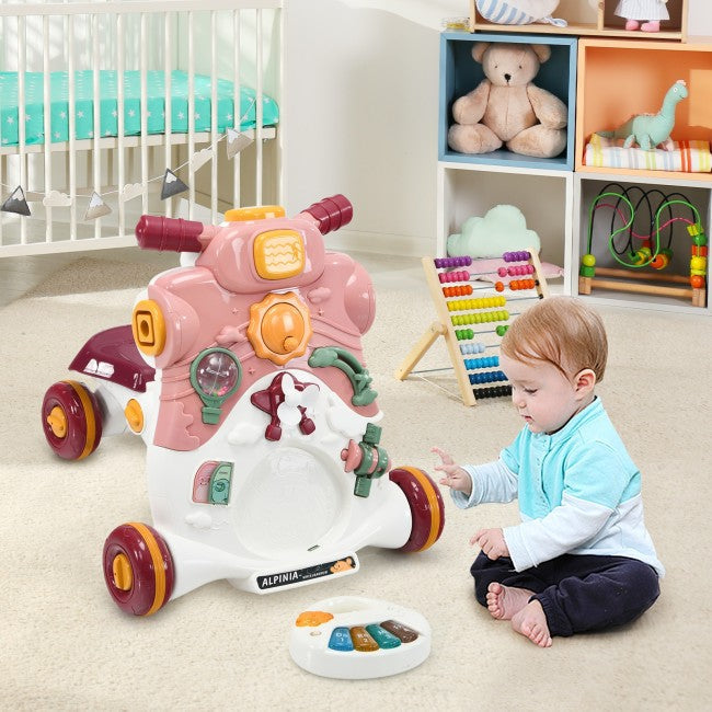 3-in-1 Baby Sit-to-Stand Walker