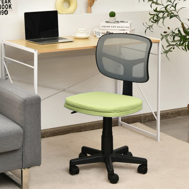 Chairliving - Height Adjustment and Breathable Mesh Armless Office Chair For Wide Application