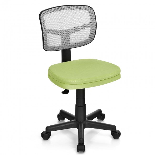 Chairliving - Height Adjustment and Breathable Mesh Armless Office Chair For Wide Application