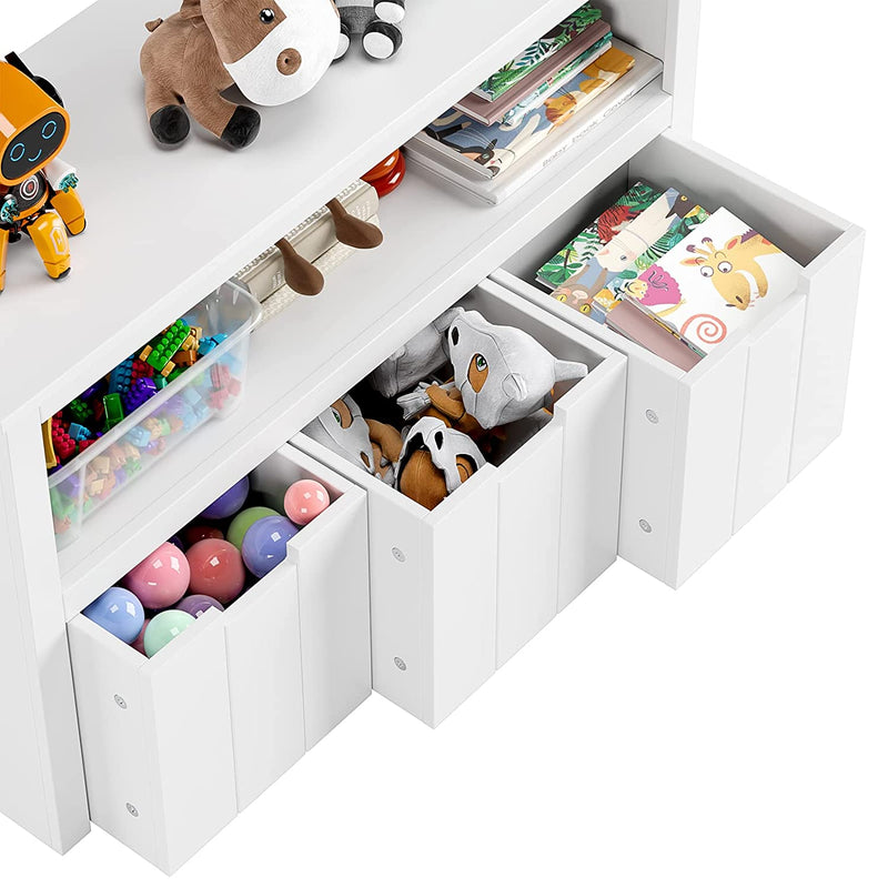 3 Drawers Kids Toy Storage Cabinet