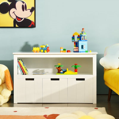 3 Drawers Kids Toy Storage Cabinet