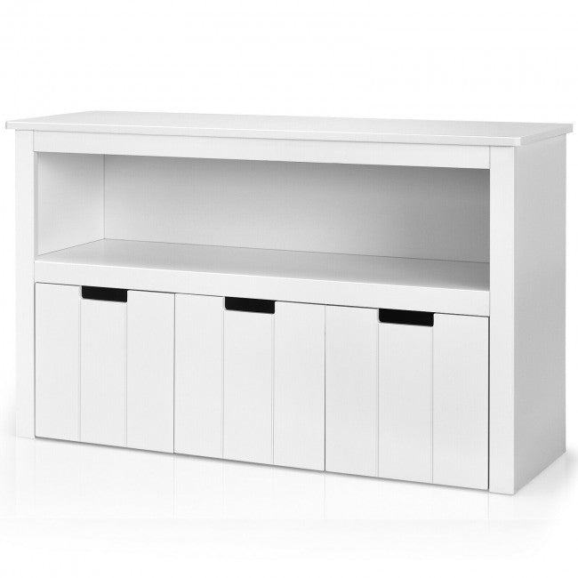 3 Drawers Kids Toy Storage Cabinet