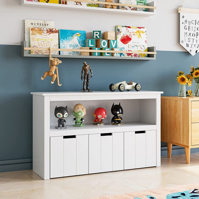 3 Drawers Kids Toy Storage Cabinet