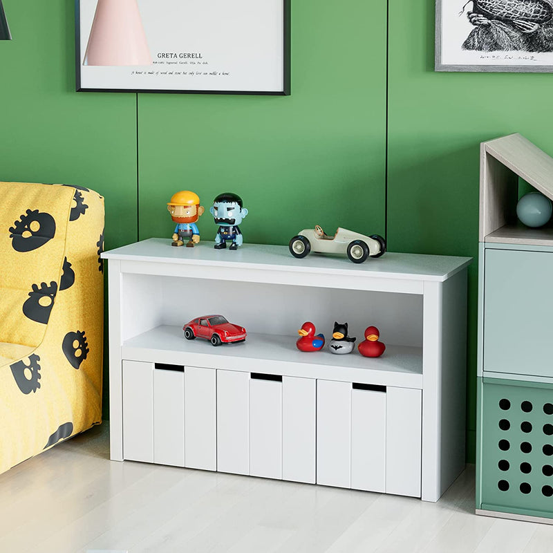 3 Drawers Kids Toy Storage Cabinet