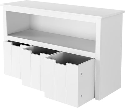 3 Drawers Kids Toy Storage Cabinet