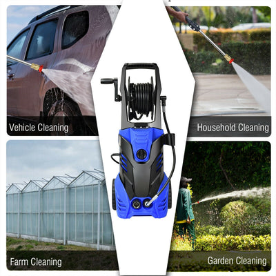 3000PSI Electric Portable High Power Washer with 5 Nozzles