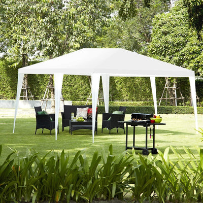 10 x 20 Feet 6 Sidewalls Canopy Tent with Carry Bag