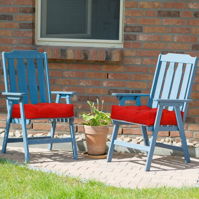 21" x 21" Patio Chair Seat Cushion Pads Sitting Pillow