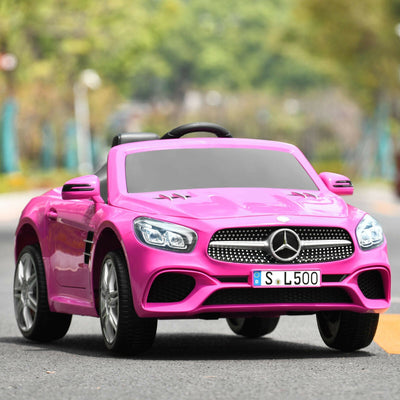 12V Mercedes-Benz SL500 Licensed Kids Ride On Car with Remote Control