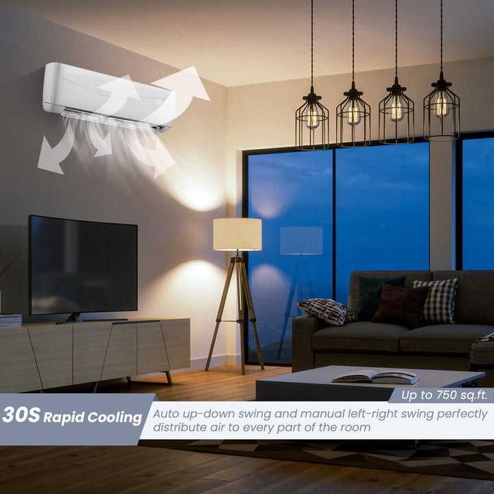 12000 BTU Mini Split Wall-Mounted Air Conditioner