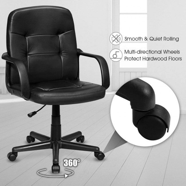 Chairliving - Ergonomic Mid-back Executive Office Chair For Various occasions