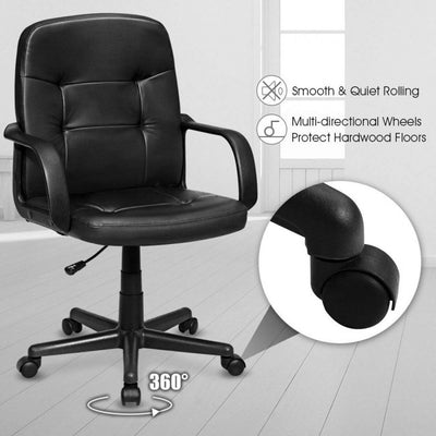 Chairliving - Ergonomic Mid-back Executive Office Chair For Various occasions