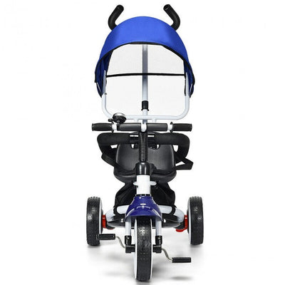 4-in-1 Kids Baby Stroller Tricycle