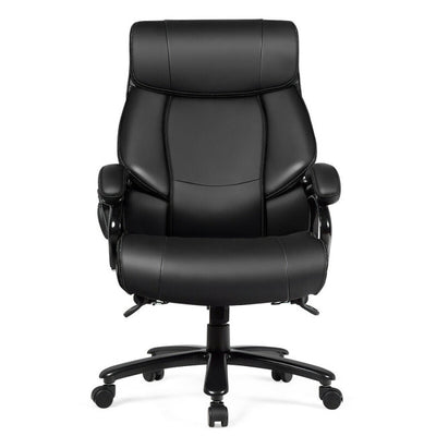 400lbs Big and Tall Office Chair Ergonomic Executive Massage Chair with Wide Seat and Lumbar Support