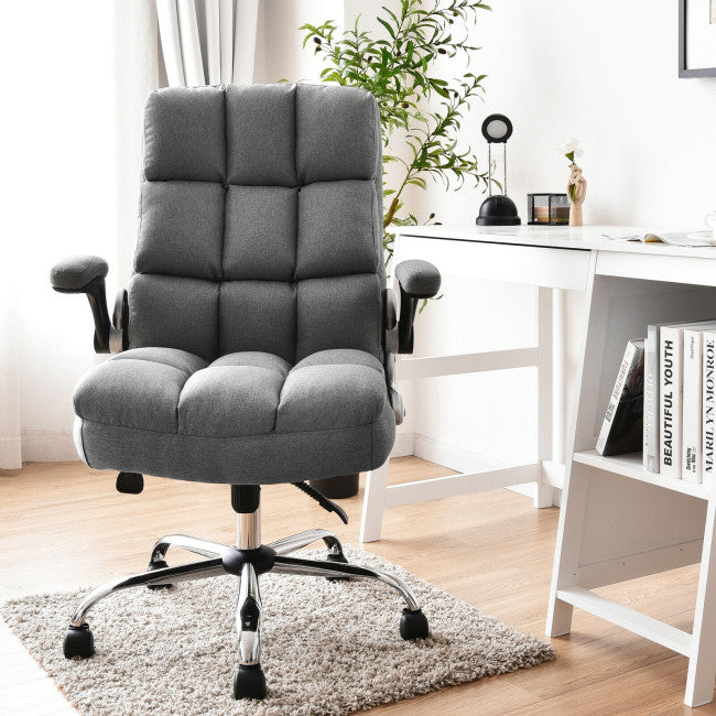 400 lbs Executive Swivel Office Chair Computer Desk Chair with Adjustable Height and High Backrest