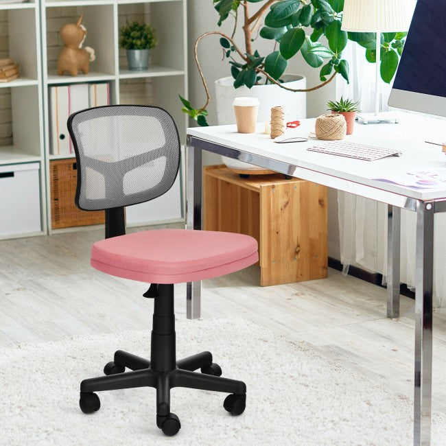 Chairliving - Height Adjustment and Breathable Mesh Armless Office Chair For Wide Application