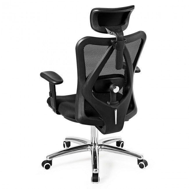 Chairliving - Mesh Swivel High Back Office Chair with Adjustable Height