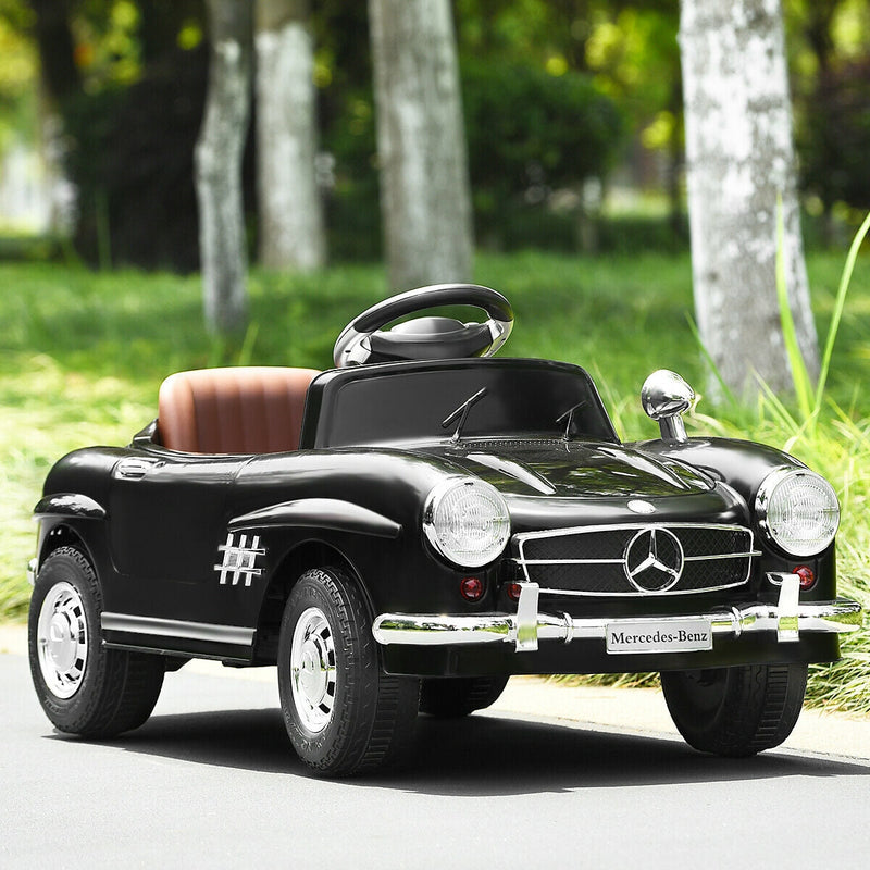 6V Licensed Mercedes Benz Battery Powered Kids Ride On Car with Parent Remote Control