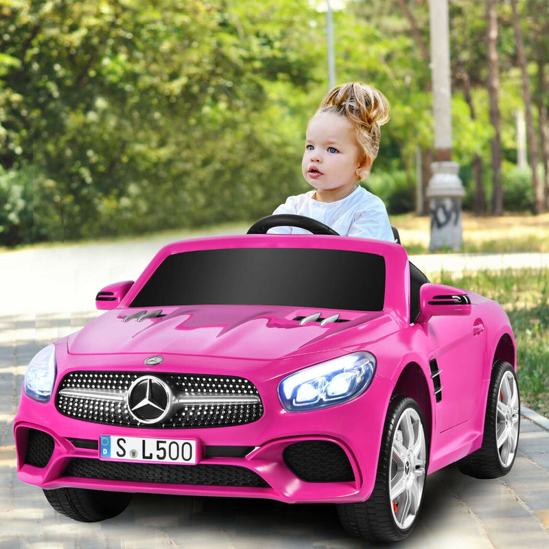 12V Mercedes-Benz SL500 Licensed Kids Ride On Car with Remote Control