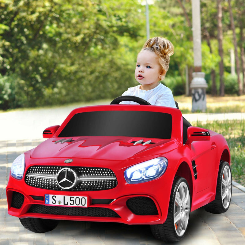 12V Mercedes-Benz SL500 Licensed Kids Ride On Car with Remote Control