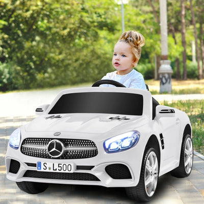 12V Mercedes-Benz SL500 Licensed Kids Ride On Car with Remote Control