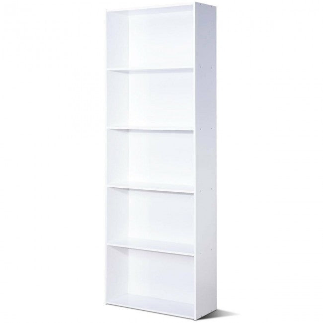 5-Shelf Storage Bookcase