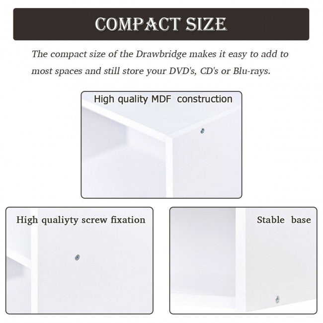 5-Shelf Storage Bookcase