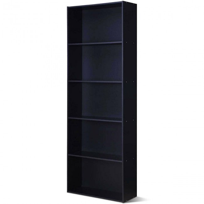 5-Shelf Storage Bookcase