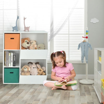 5 Cubbies Kids Toy Storage Organizer