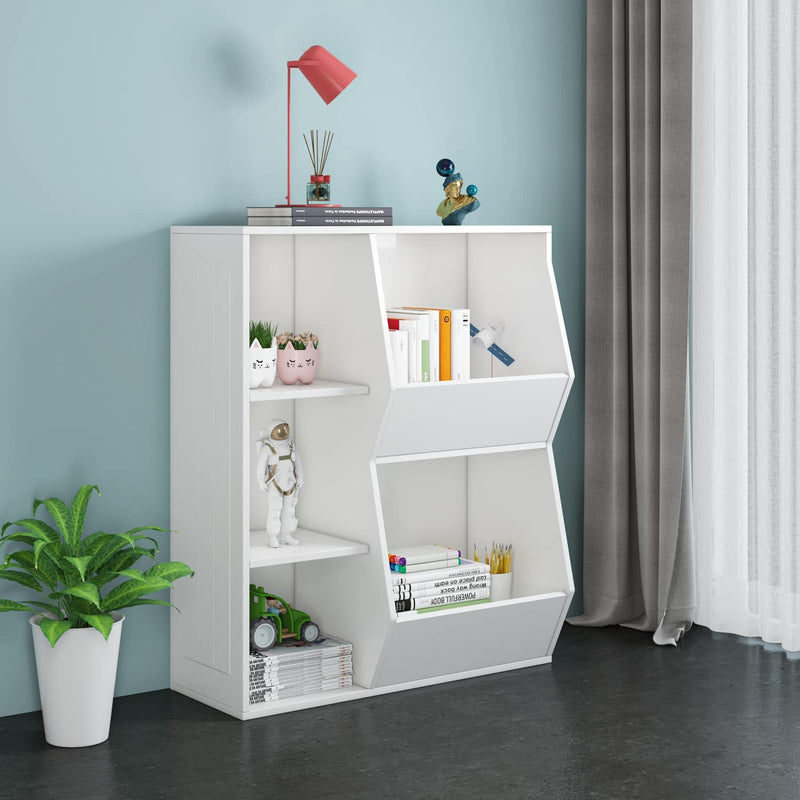 5 Cubbies Kids Toy Storage Organizer