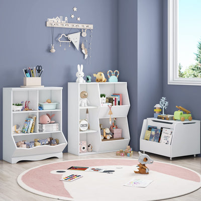 5 Cubbies Kids Toy Storage Organizer
