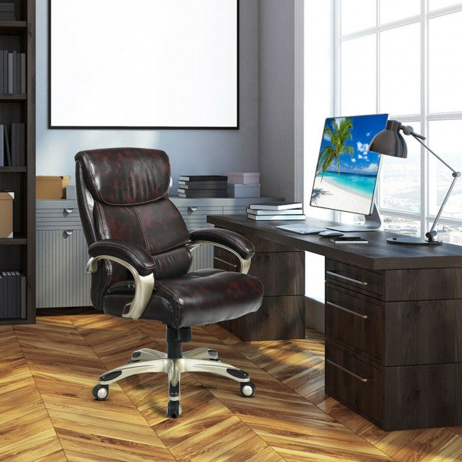 Chairliving - Adjustable Executive Office Recliner Chair with High Back and Lumbar Support for men&amp;women