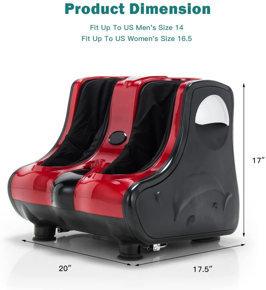 Shiatsu Foot Calf Leg Massager with Kneading Rolling Vibration Heating Chairliving Shiatsu Foot Calf Leg Massager with Kneading Rolling Vibration Heating Chairliving