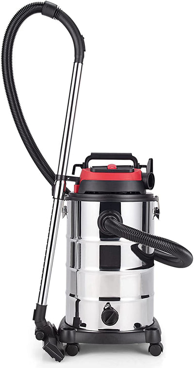 1200W 3-in-1 Portable Vacuum Cleaner with Dry Wet and Blowing Function for Garage Workshop Home