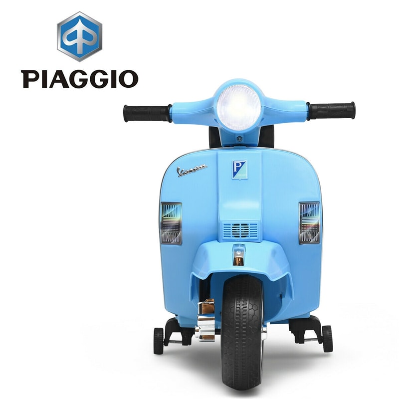 6V Battery Powered Kids Ride On Vespa Scooter Motorcycle for Toddler