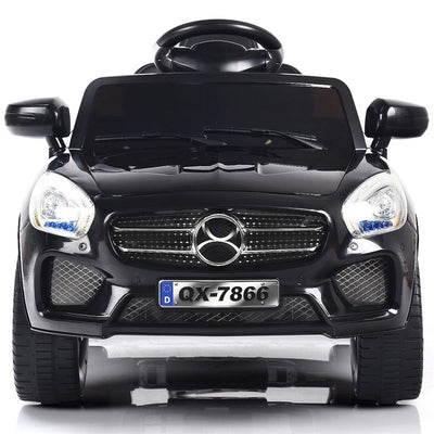 6V Battery Powered Kids Ride On Car with Remote Control and LED Lights