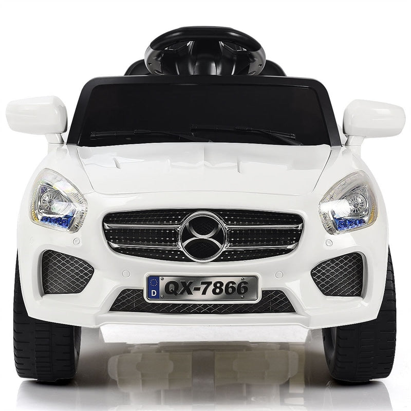 6V Battery Powered Kids Ride On Car with Remote Control and LED Lights