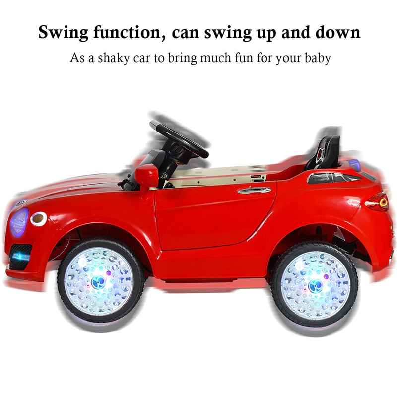 6V Kids Ride-On SUV Car Battery Powered Vehicle with Parental Remote Control