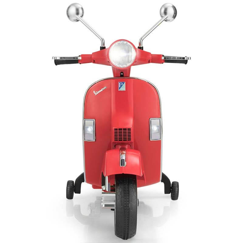 6V Kids ride on Vespa Scooter motorcycle with music and light effects