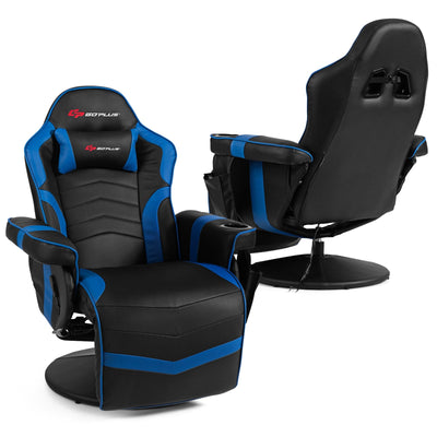 Ergonomic High Back Massage Gaming Chair with Pillow