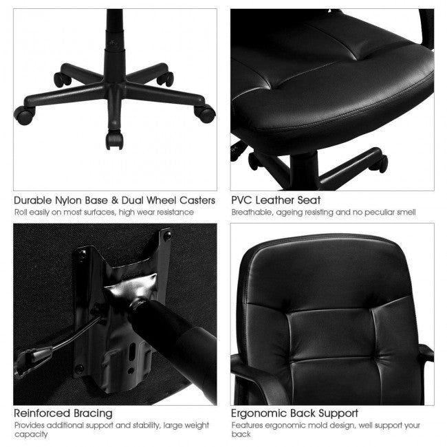 Chairliving - Ergonomic Mid-back Executive Office Chair For Various occasions