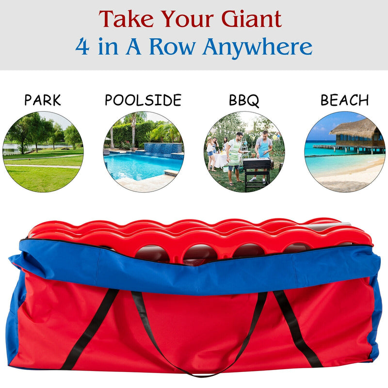 Giant 4 in A Row Storage Carrying Bag for Jumbo 4-to-Score Game Set Only Bag