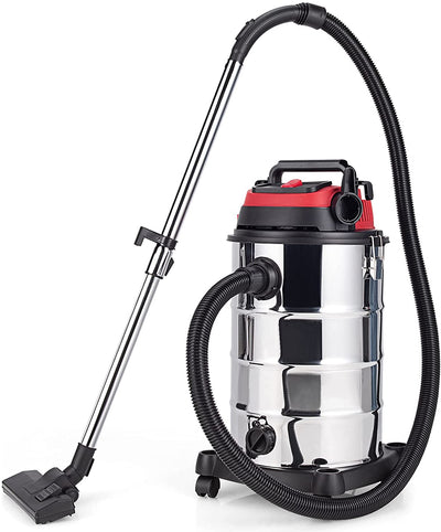 1200W 3-in-1 Portable Vacuum Cleaner with Dry Wet and Blowing Function for Garage Workshop Home